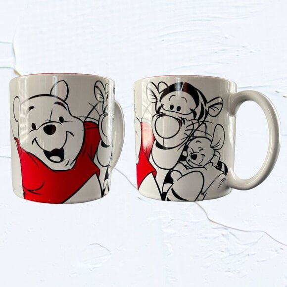 Vintage Disney Winnie the Pooh & Friends16 oz Ceramic Coffee Mug - Picture 1 of 9